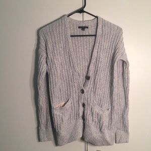 Chunky knit cardigan